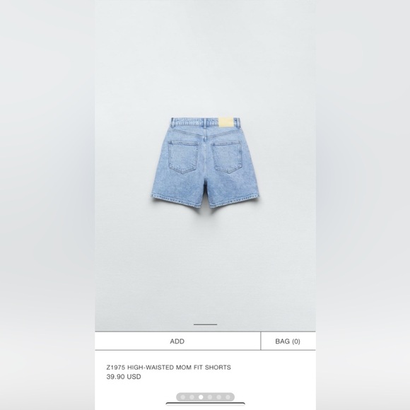 ZARA Jean Shorts - Picture 3 of 5